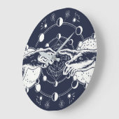 Pagan Große Wanduhr (Winkel)