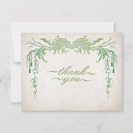 Pagan Handfasting Wedding Dankeskarte (Vorderseite)