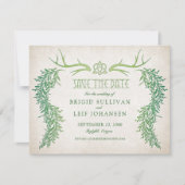 Pagan Handfasting Wedding Save The Date (Vorderseite)