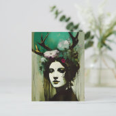 Pagan-Malerei Postkarte (Stehend Vorderseite)