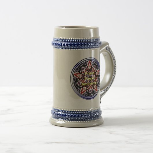 Pagan Patriot Bierglas (VorderseiteRechts)