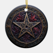Pagan Pentagram Ornament (Vorne)