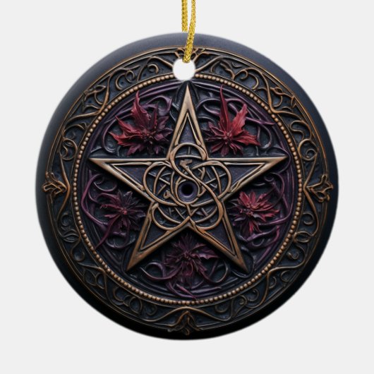 Pagan Pentagram Ornament (Vorne)
