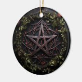 Pagan Pentagram Ornament (Links)