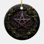 Pagan Pentagram Ornament (Hinten)