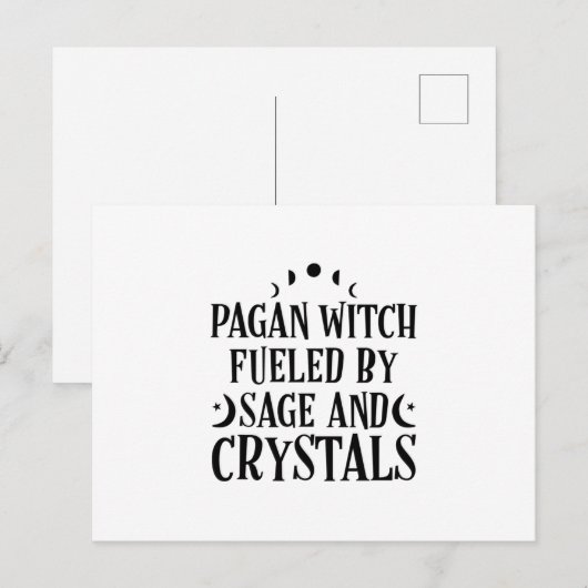 Pagan Postkarte (Vorne/Hinten)
