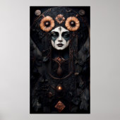 Pagan Queen I Print, (Matte) Poster (Vorne)