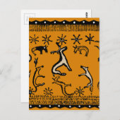 Pagan Ritual Zeremonie Postkarte (Vorne/Hinten)