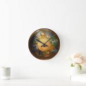 PAGAN SAASONS WALL CLOCK RUNDE WANDUHR (Zuhause)