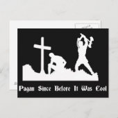 Pagan seit ehem Cool Postkarte (Vorne/Hinten)