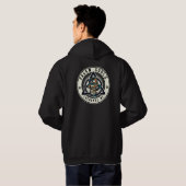 Pagan Souls Cherokee Logo Kapuzenpullover Männer 3 Hoodie (Schwarz voll)