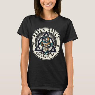 Pagan Souls Cherokee Logo S-Sleeve T-Shirt Damen M