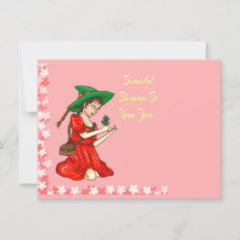 Pagan Spring Greetings Postkarte