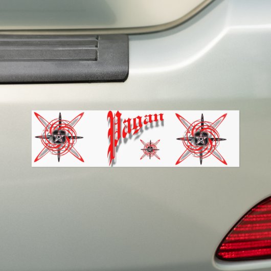 Pagan Star Autoaufkleber (Auf Auto)