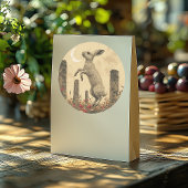 Pagan Stone Circle Dancing Hare Umschlag Aufkleber