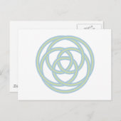 Pagan Symbols Postkarte (Vorne/Hinten)