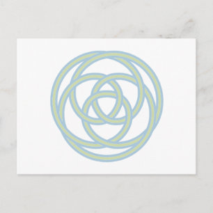 Pagan Symbols Postkarte