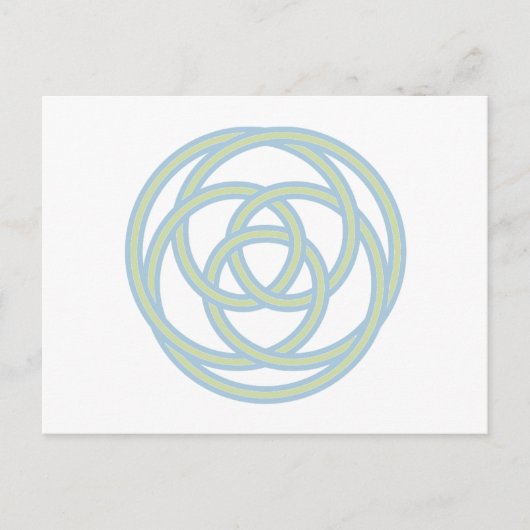 Pagan Symbols Postkarte (Vorderseite)