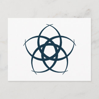 Pagan Symbols Postkarte