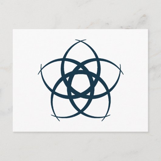 Pagan Symbols Postkarte (Vorderseite)