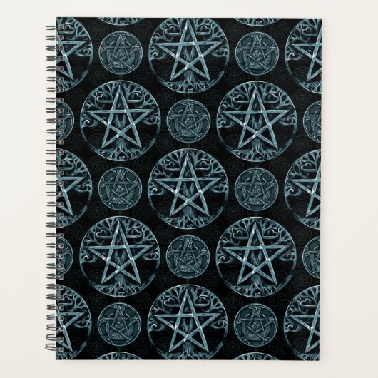 Pagan Symbols Wicca Planner Planer (Vorderseite)