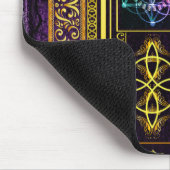 Pagan Tome Dark Magic Zaubers Wiccan & Witchcraft  Mousepad (Ecke)