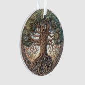 Pagan Tree of Life Akrolic Ornament (Vorderseite)
