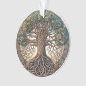 Pagan Tree of Life Akrolic Ornament (Vorderseite)