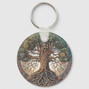 Pagan Tree of Life Schlüsselanhänger