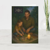 Pagan Vatertag Segen Karte (Vorderseite)