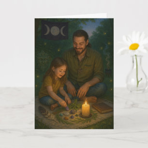 Pagan Vatertag Segen Karte