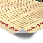 PAGAN WEIHNACHTEN BAUM POSTER (Ecke)