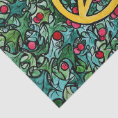 Pagan Weihnachten Pentagram Seidenpapier (Ausschnitt)