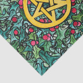 Pagan-Weihnachten Seidenpapier (Ausschnitt)