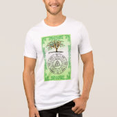 Pagan Wheel of the Year Tri-Blend Shirt (Vorderseite)