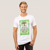 Pagan Wheel of the Year Tri-Blend Shirt (Vorderseite voll)