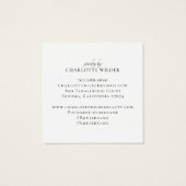 Pagan Wiccan Pentagramm Juwelierring (Rückseite)