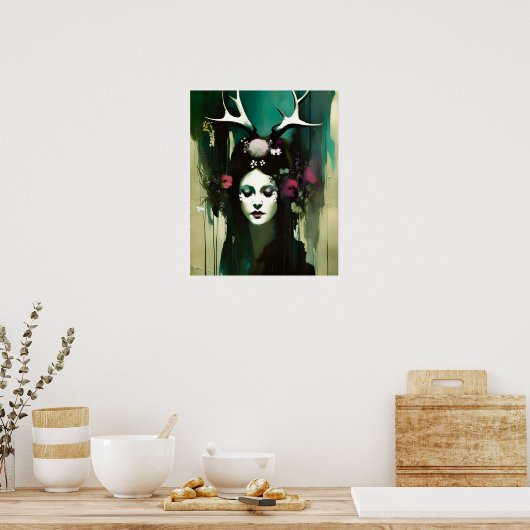 Pagan Woman Poster (Küche)
