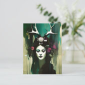 Pagan Woman Postkarte (Stehend Vorderseite)