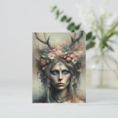 Pagan Woman Postkarte (Stehend Vorderseite)