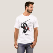 Paganini, das einen roten Violine T - Shirt spielt (Vorne ganz)
