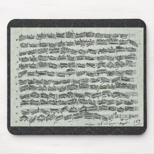 Paganini Perpetuum mobile Mousepad (Vorne)
