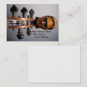 Paganini Rolle-Geschäft/Visitenkarte Visitenkarte (Vorne/Hinten)