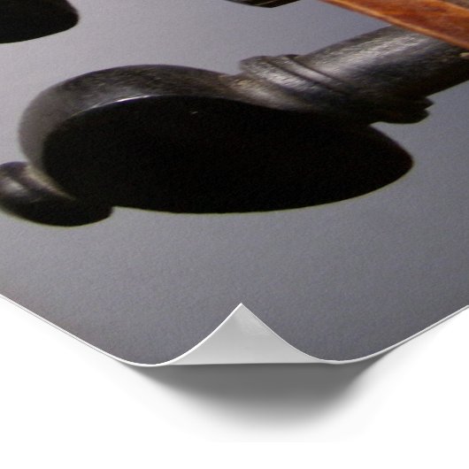 Paganini Scroll Foto - Individuell Poster (Ecke)