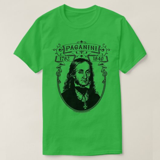 Paganini T-Shirt (Design vorne)