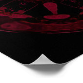 Paganrad v1 - Pareidolische Muster Poster (Ecke)