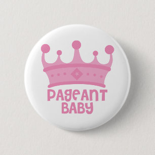 Pagant Baby Button