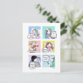 Pagbati/ Gruß- DNM-Postkarten Postkarte (Stehend Vorderseite)