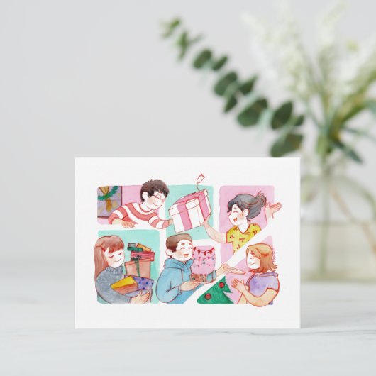 Pagdiriwang/ Celebrate - DNM Postkarten (Stehend Vorderseite)