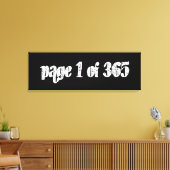 Page 1 of 365 leinwanddruck (Insitu (Wohnzimmer))